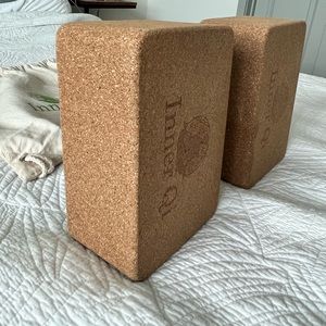 Cork yoga blocks
